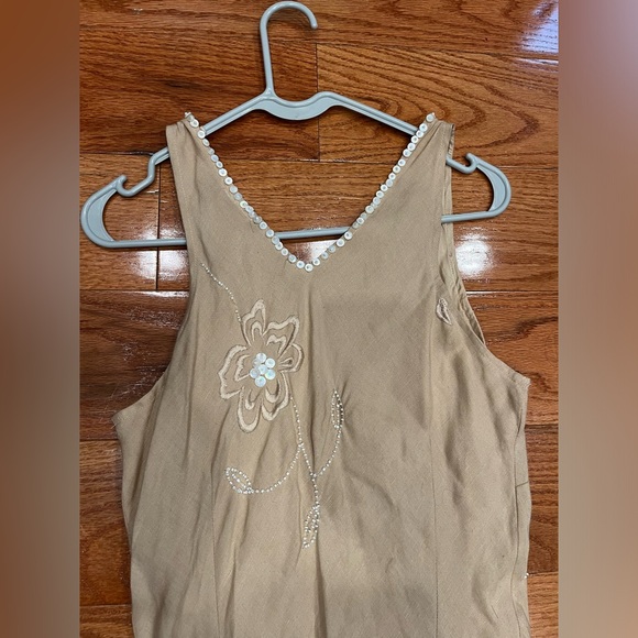 Pomodoro vintage embroidered and beaded dress - Picture 9 of 11